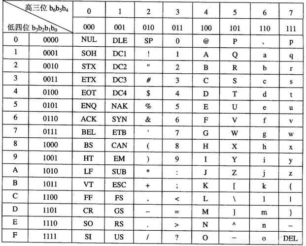 ascii码怎么看懂(ASCII 码辨析技巧，深入理解字符编码)