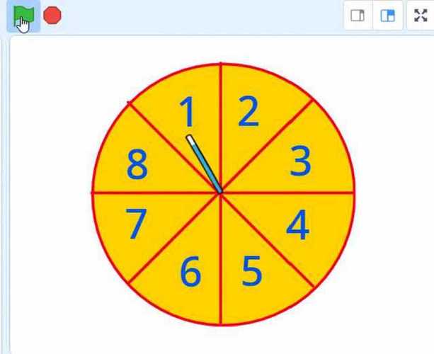 随机数字生成器(1~100随机数大转盘)