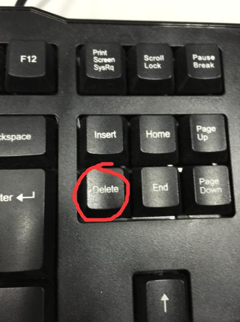 苹果键盘delete键在哪(苹果系统的delete键)