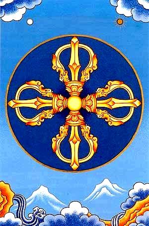 金刚杵进入莲花的图片(金刚杵进入莲花的图片：神秘宗教符号的详细解读)