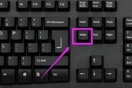 键盘上delete键在哪(键盘上的delete怎么用)