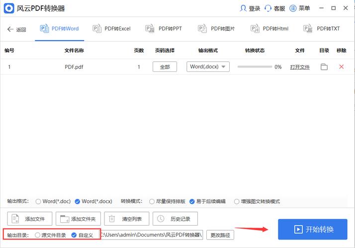 电脑上pdf格式转换word格式(免费pdf转word软件)