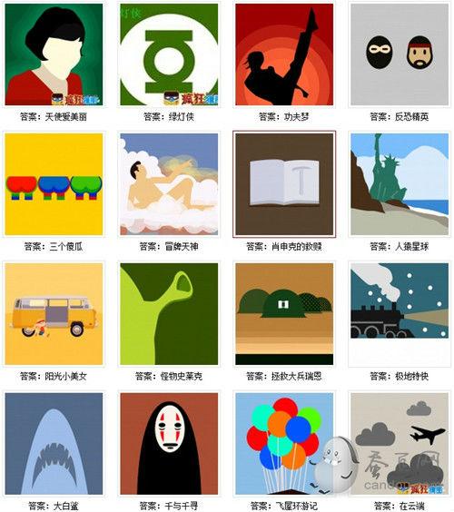 疯狂猜图答案电影(疯狂猜图攻略百科)