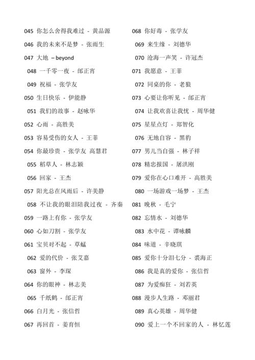 音乐歌曲大全免费(音乐歌曲大全免费听老歌)