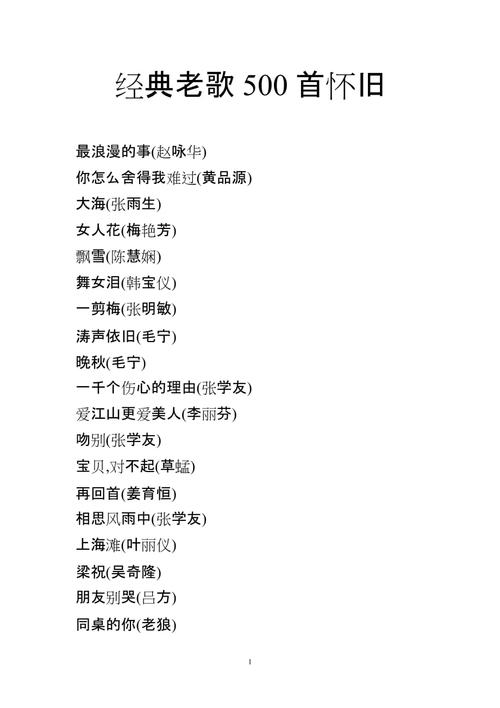 音乐歌曲大全免费(音乐歌曲大全免费听老歌)