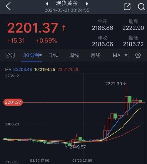 现货黄金软件(什么软件可以看金价涨跌)