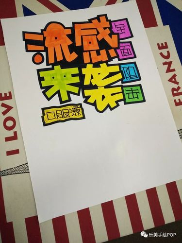 海报字体手绘转换器(马克笔pop字体手写)