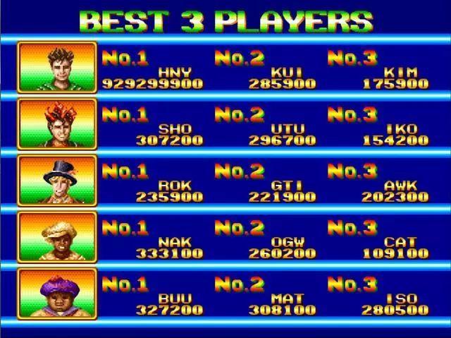 街机游戏名称一览表(街机有哪些经典的游戏名字)