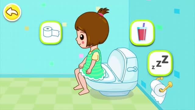 宝宝我们到卫生间里做动漫