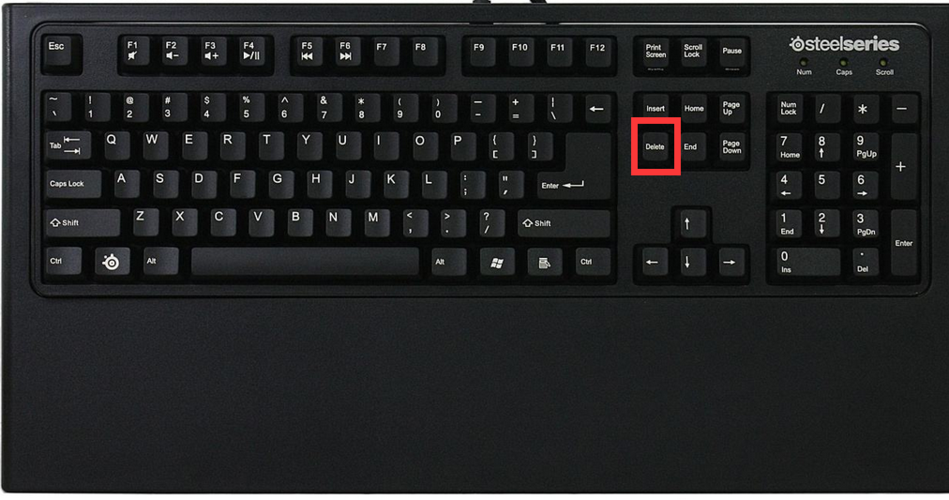 小键盘的delete怎么用(小键盘的删除键)