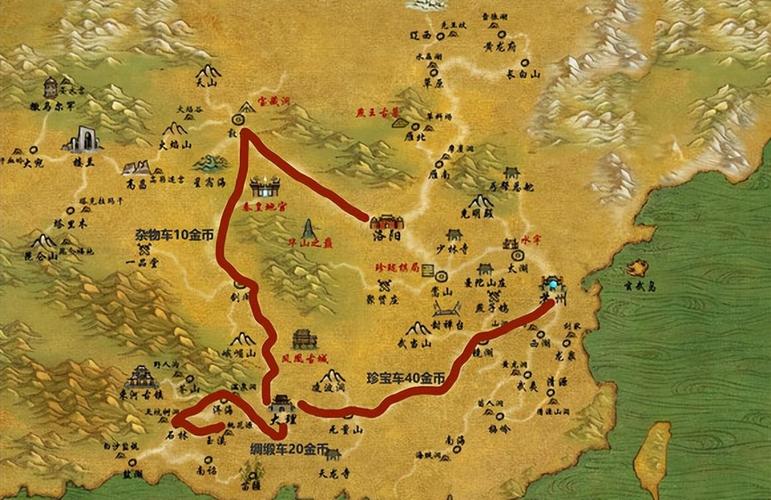 天龙八部怎么漕运(漕运攻略,天龙八部漕运路线详细说明)