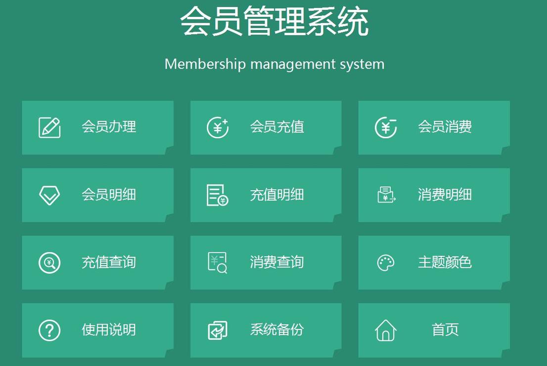 会员卡管理软件(会员卡管理软件充值收银系统) 会员卡管理软件(会员卡管理软件充值收银系统)