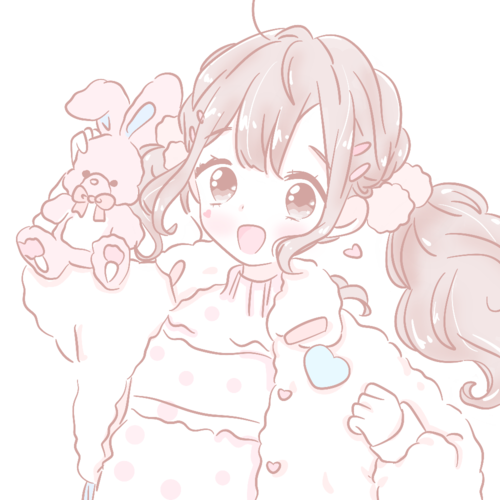 可爱呆萌女头(可爱呆萌女头 手绘涂色)