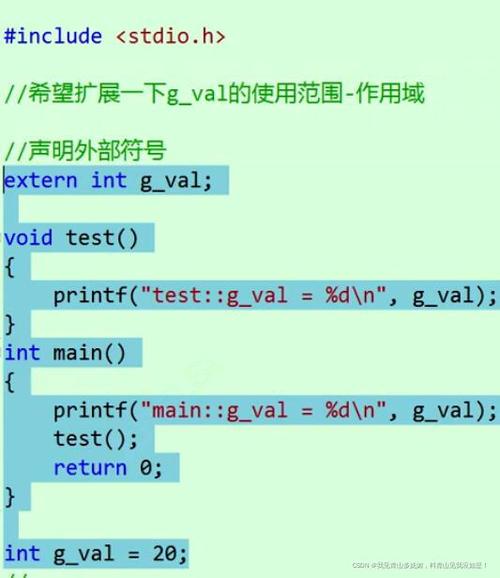 extern在c语言中是什么意思(external在c语言中)