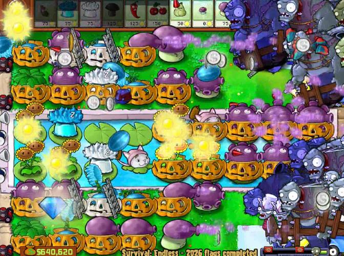 ios植物大战僵尸1无尽模式(植物大战僵尸生存模式简单攻略)