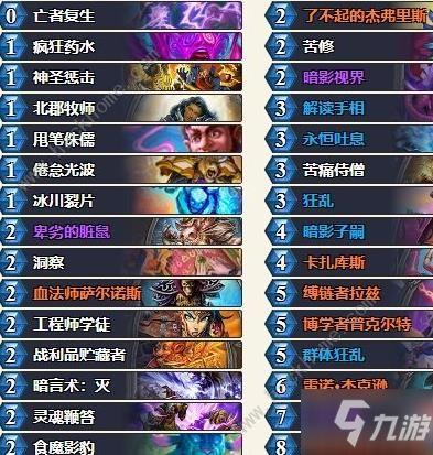 炉石传说最新天梯卡组德鲁伊(炉石传说最新天梯卡组排名表)