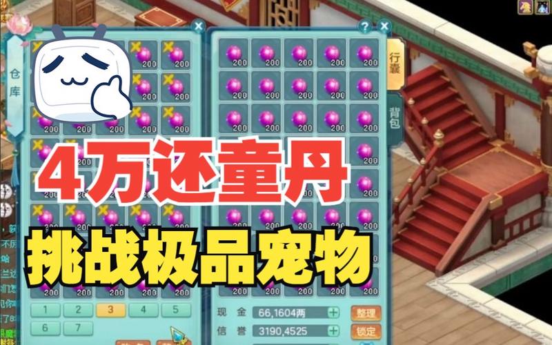 造梦西游3宠物还童丹满资质(风色幻想4人物加点技能加点)