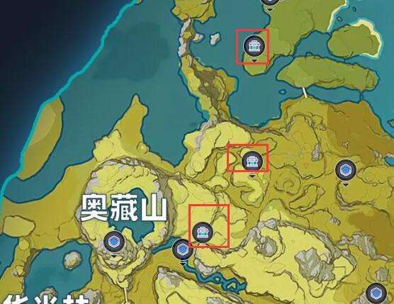 水之国地灵龛(水之灵的位置) 水之国地灵龛(水之灵的位置)