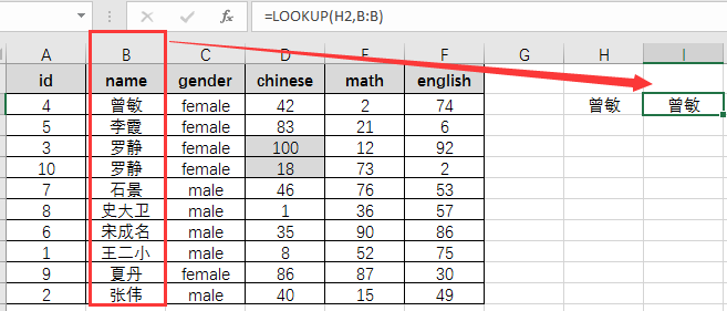 lookup函数的使用方法公式(lookup函数的使用方法公式怎么查找另一个表数据)