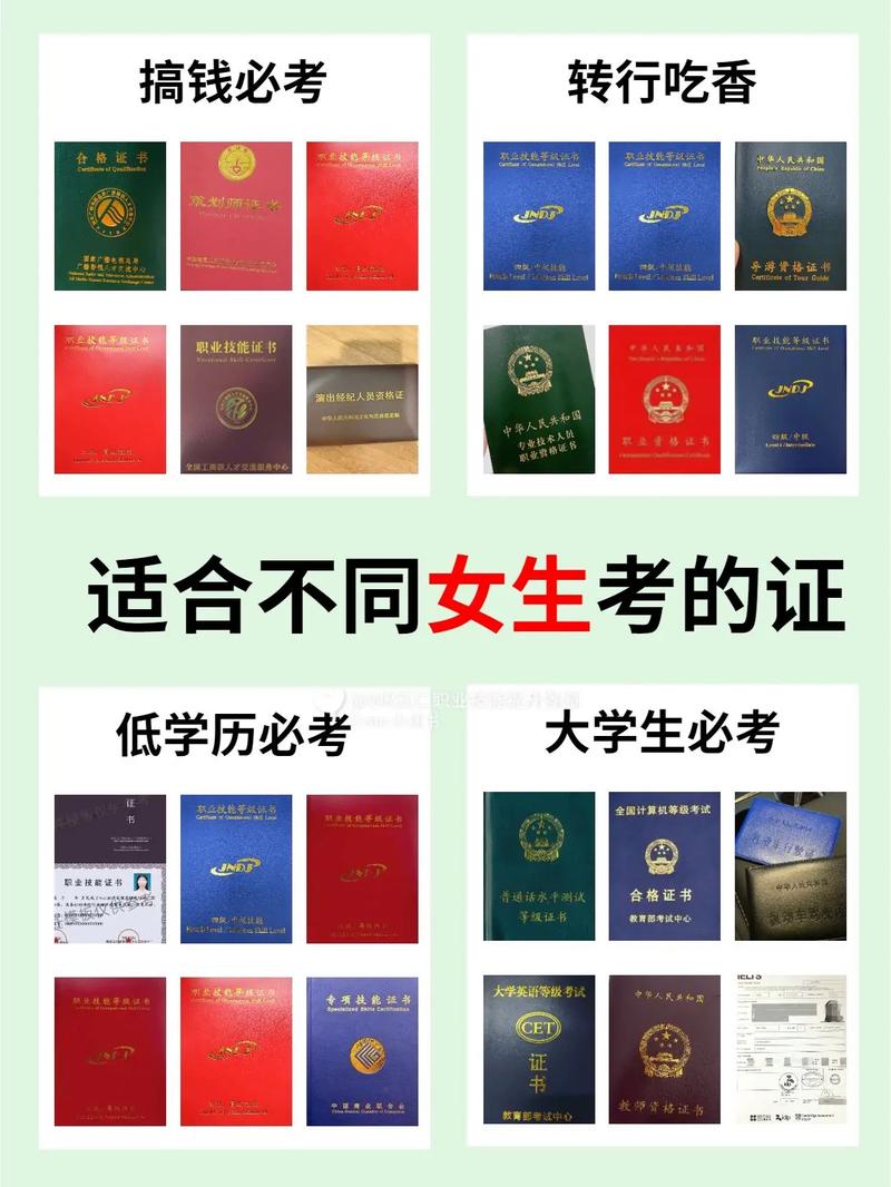 女生考软件哪个好(适合女生考试的证件)