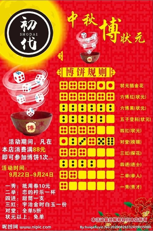 企业中秋博饼礼品清单(企业中秋博饼活动方案)