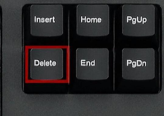 delete键在键盘的哪里(键盘上delete键在哪)