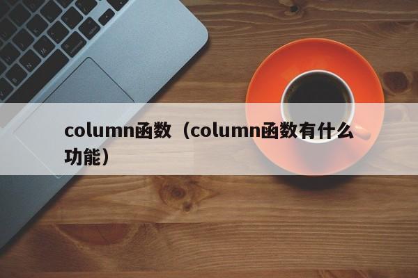 函数column是什么意思(函数column怎么读)
