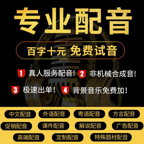 促销广告配音(推销语音播放)