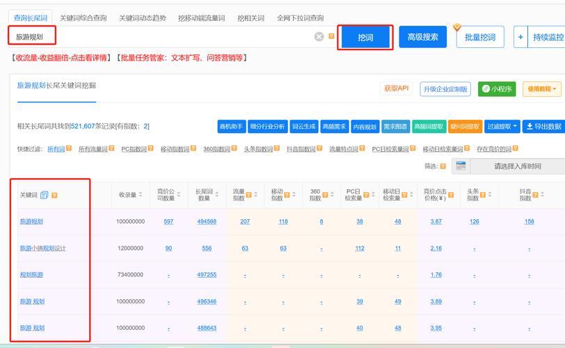 关键词搜索工具(找关键词的工具)