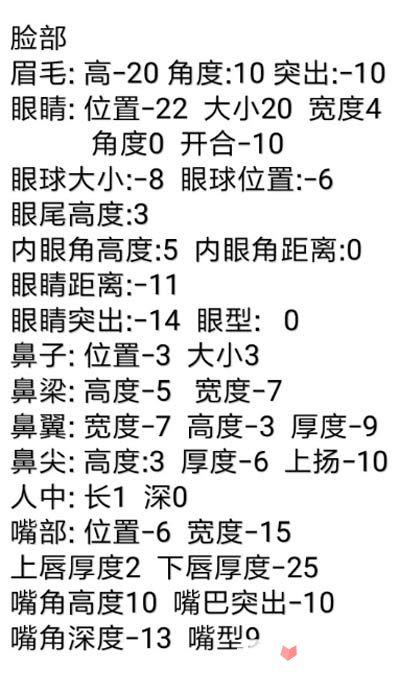 完美国际2捏脸代码怎么用(完美国际捏脸代码数据位置)