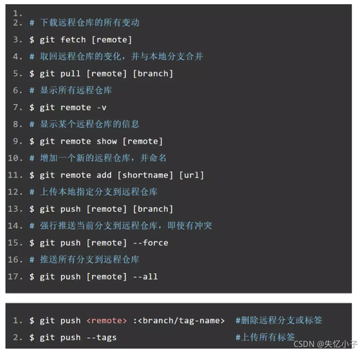 git常用的命令有哪些(git常用操作)