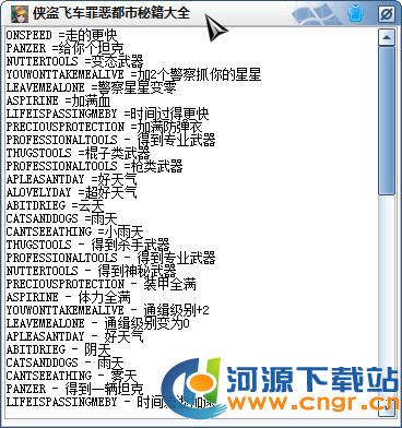 侠盗罪恶都市无敌秘籍(侠盗无双手机版安装包)