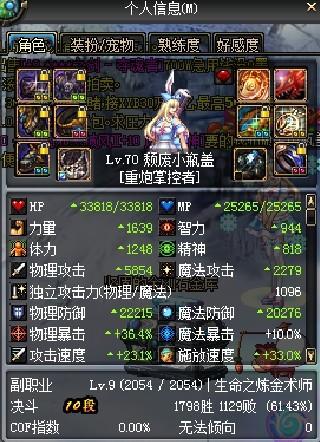 dnf女大枪60级装备(60版本女大枪毕业武器)