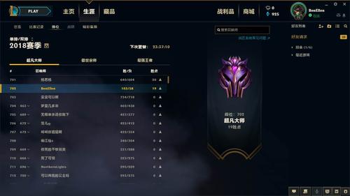 英雄联盟段位查询系统(英雄联盟英雄胜率网站)