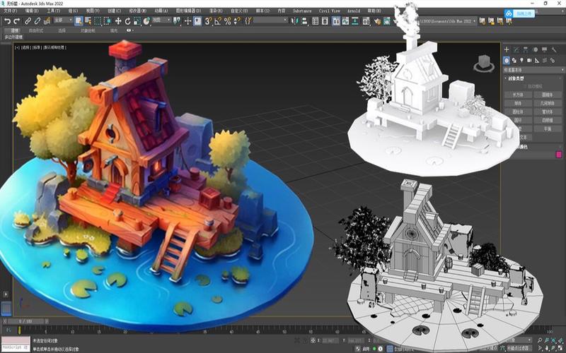 3dmax建模教程(3dmax简单模型制作)