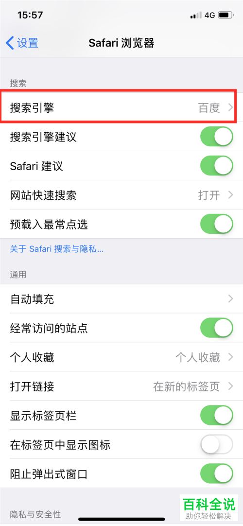 safari浏览器怎么设置(iphone浏览器偏好设置在哪里)