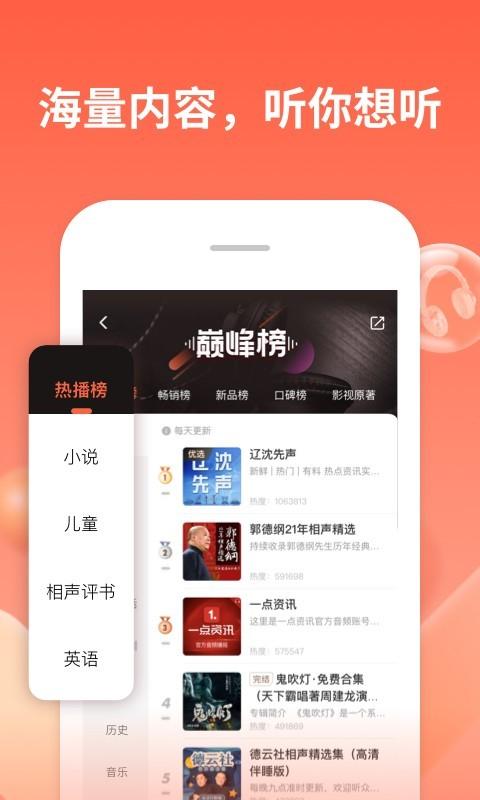 听书软件推荐(免费听书软件排行榜第一名)